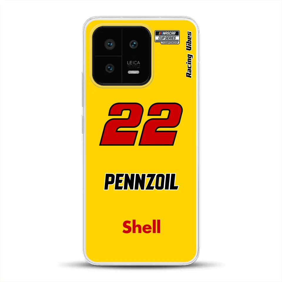 Nascar Joey Logano Champion 2024 Livery - Custodia per cellulare personalizzata per Xiaomi