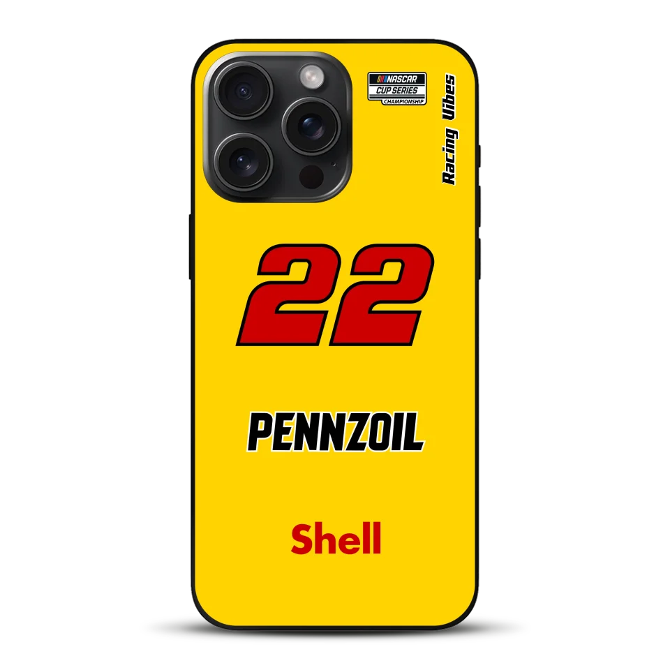 Nascar Joey Logano Champion 2024 Livery - Custodia per cellulare personalizzata per iPhone