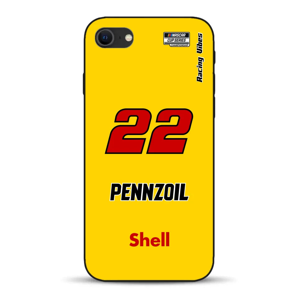 Nascar Joey Logano Champion 2024 Livery - Individuelle Handyhülle für iPhone