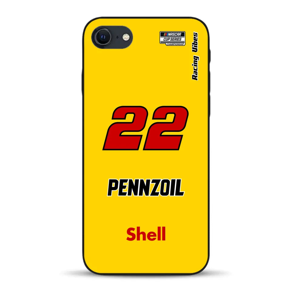 Nascar Joey Logano Champion 2024 Livery - Individuelle Handyhülle für iPhone