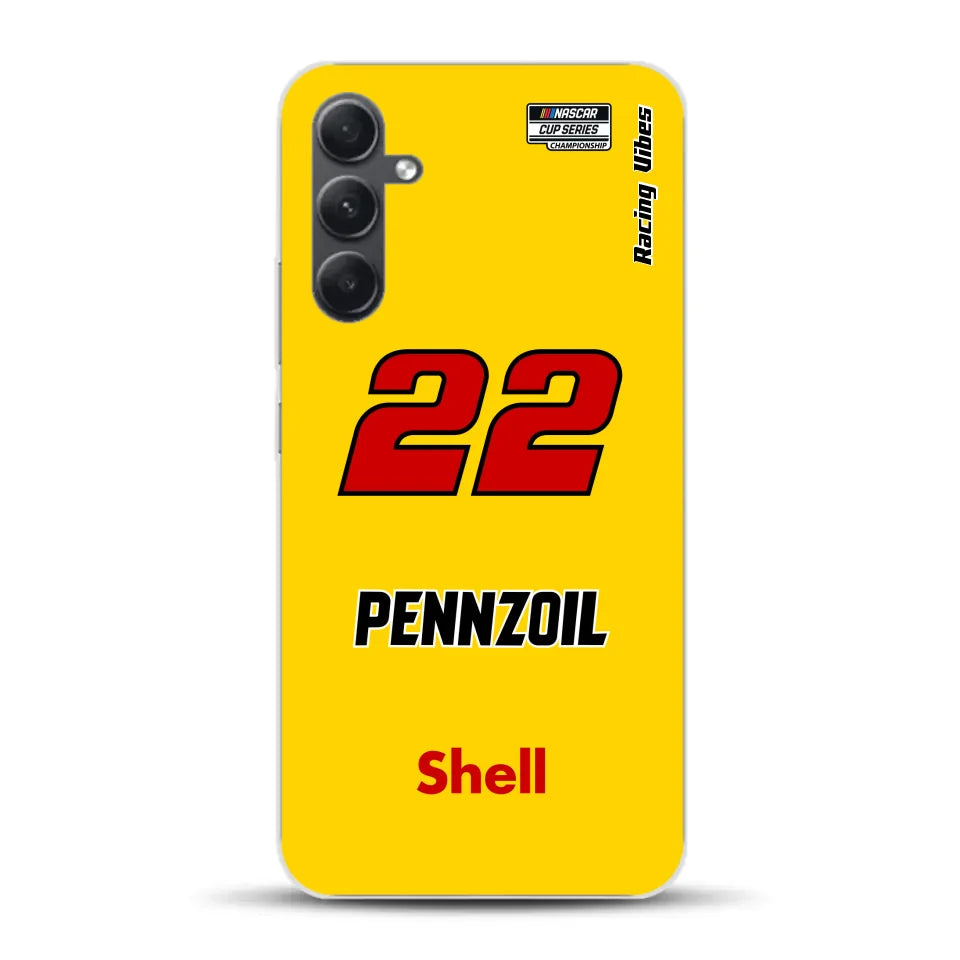 Nascar Joey Logano Champion 2024 Livery - Custodia per cellulare personalizzata per Samsung