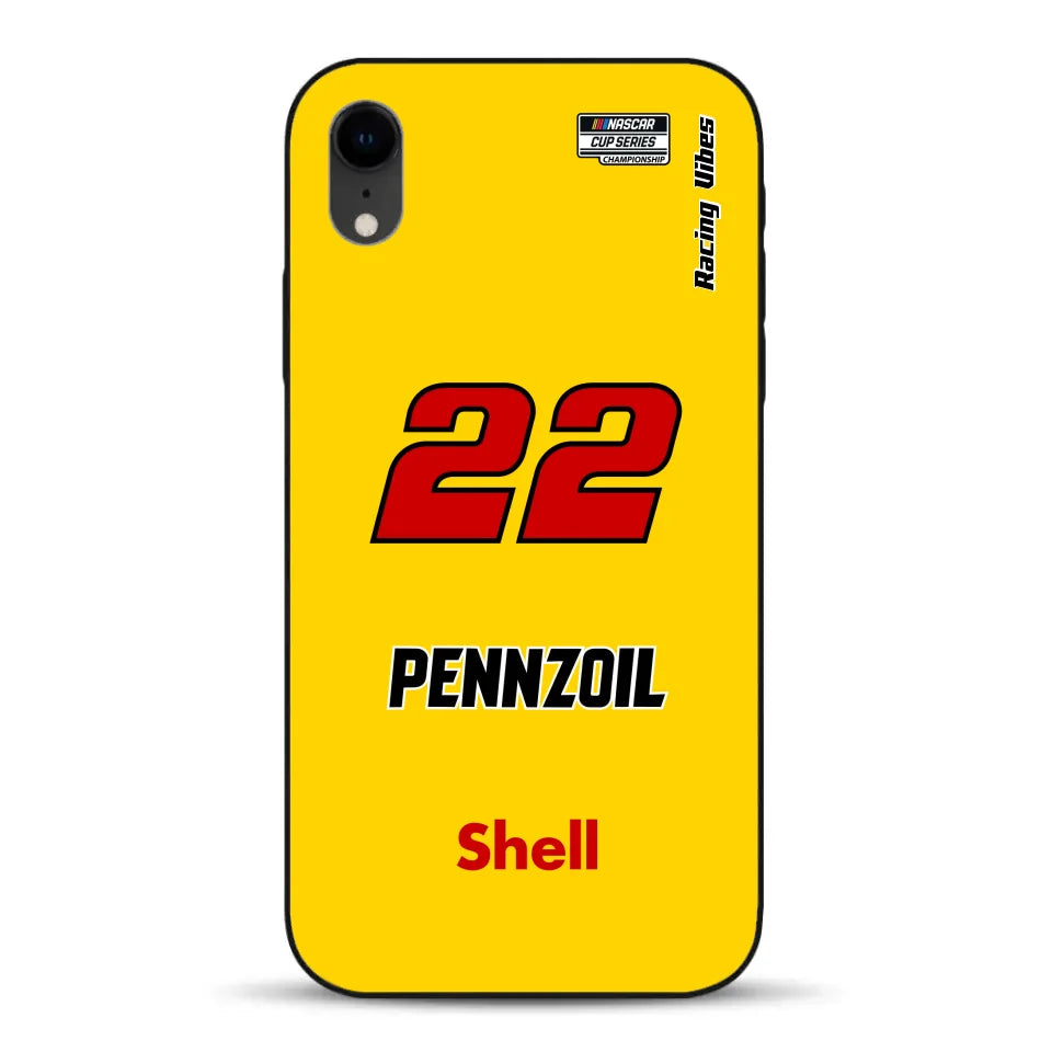 Nascar Joey Logano Champion 2024 Livery - Individuelle Handyhülle für iPhone