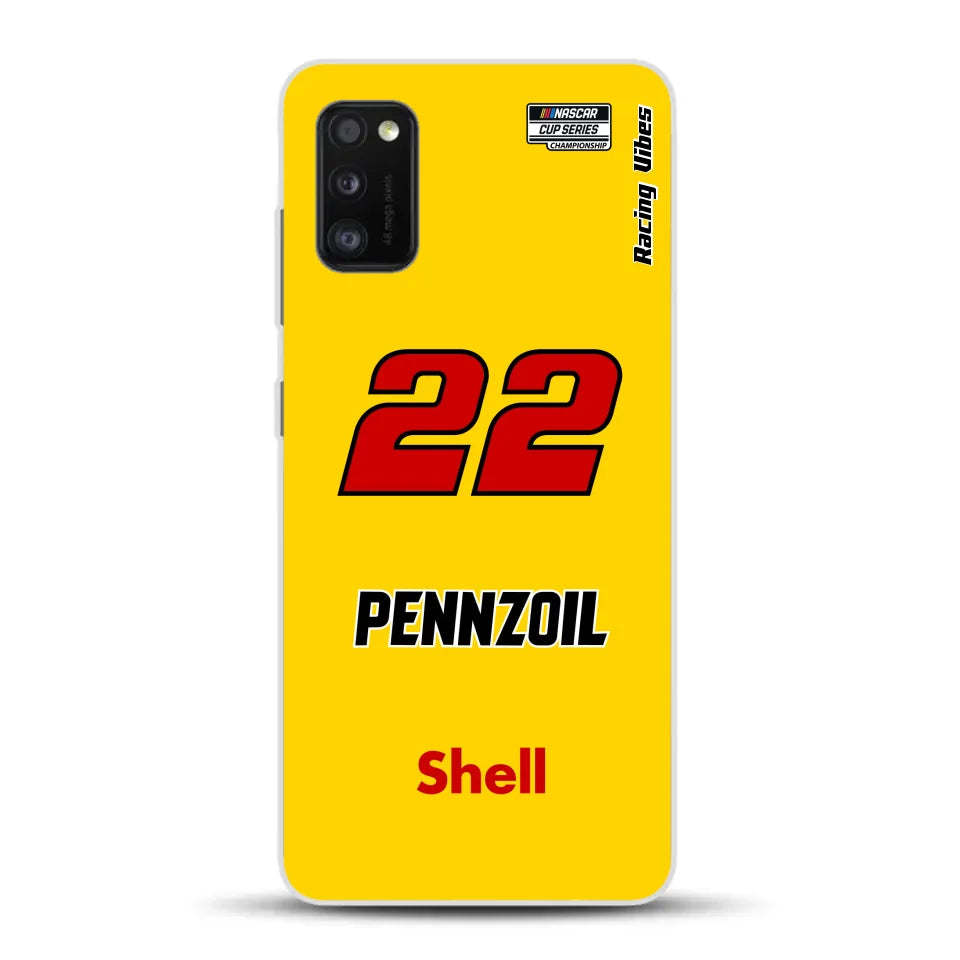 Nascar Joey Logano Champion 2024 Livery - Custodia per cellulare personalizzata per Samsung