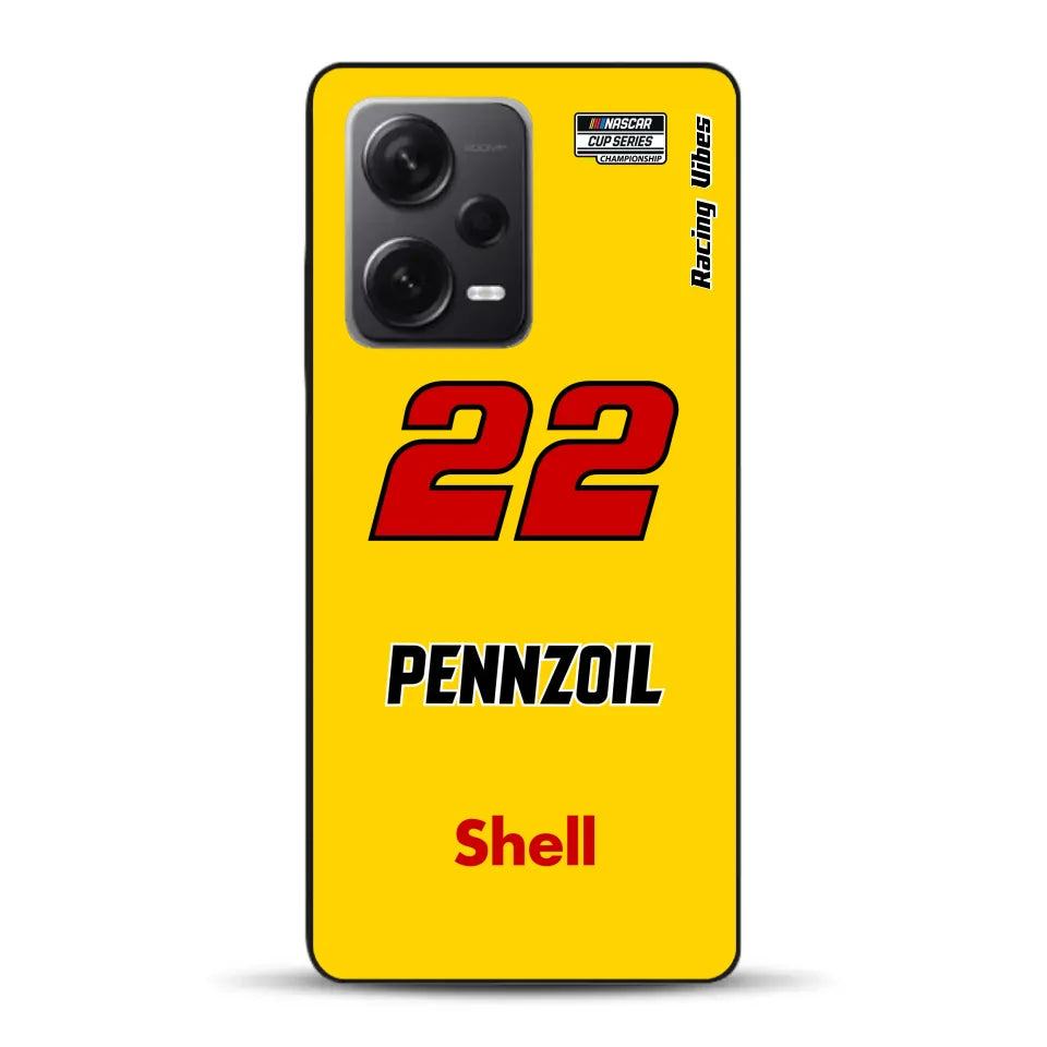 Nascar Joey Logano Champion 2024 Livery - Custodia per cellulare personalizzata per Xiaomi