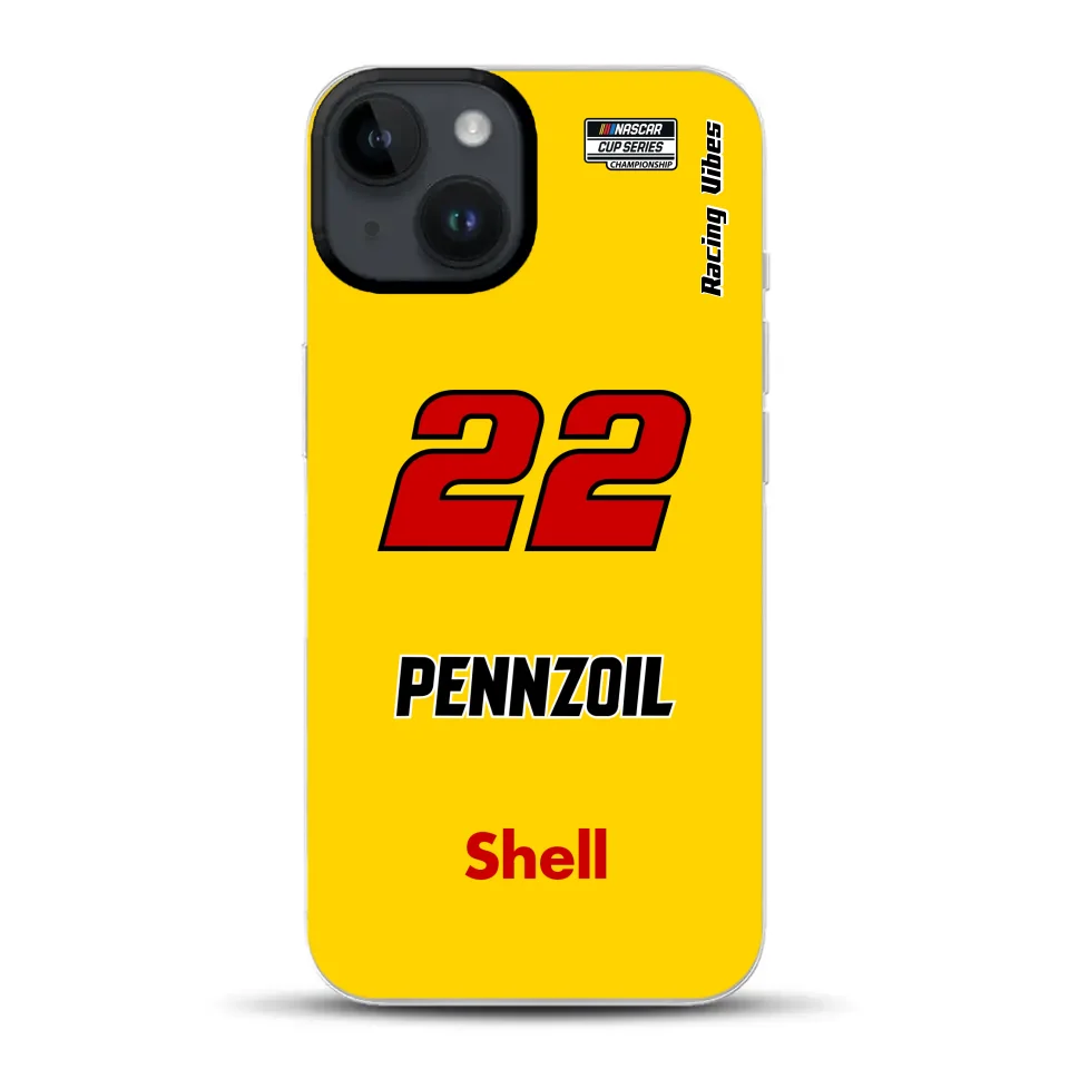 Nascar Joey Logano Champion 2024 Livery - Individuelle Handyhülle für iPhone