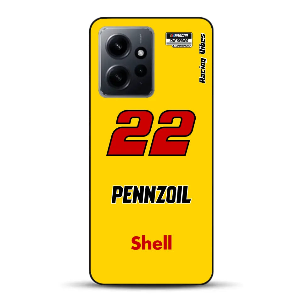 Nascar Joey Logano Champion 2024 Livery - Custodia per cellulare personalizzata per Xiaomi