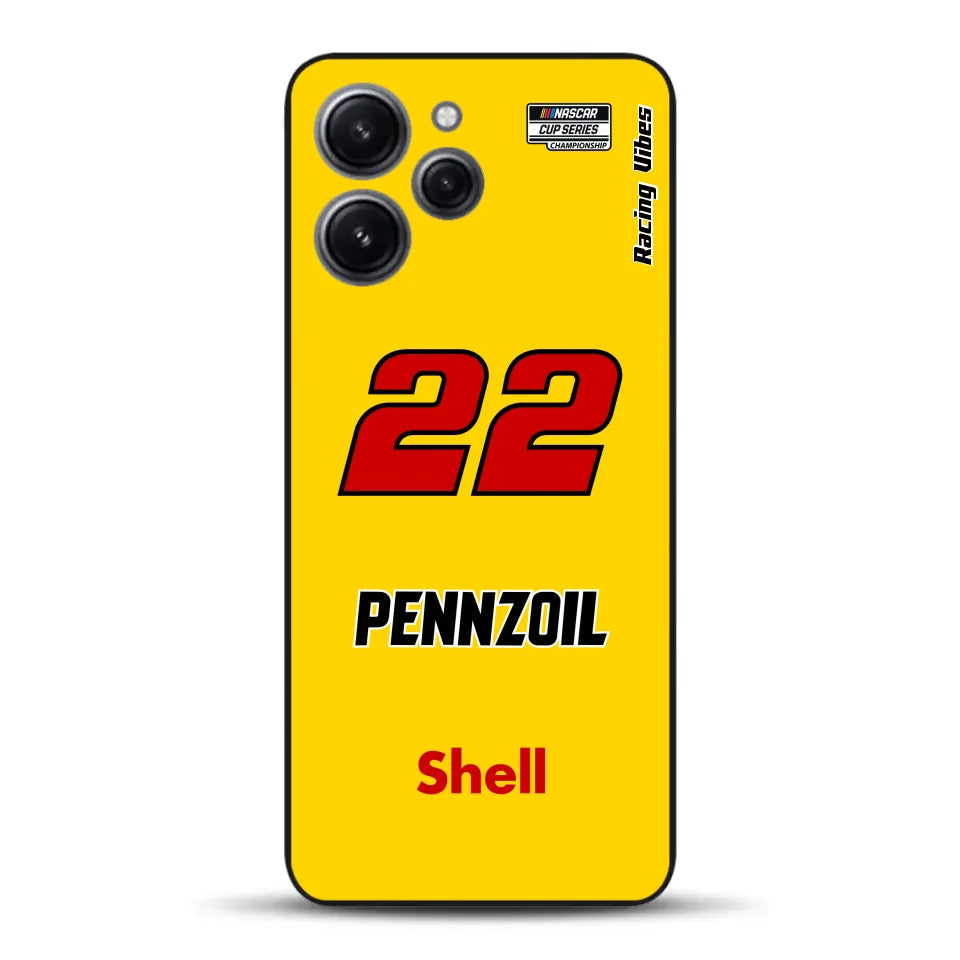 Nascar Joey Logano Champion 2024 Livery - Custodia per cellulare personalizzata per Xiaomi