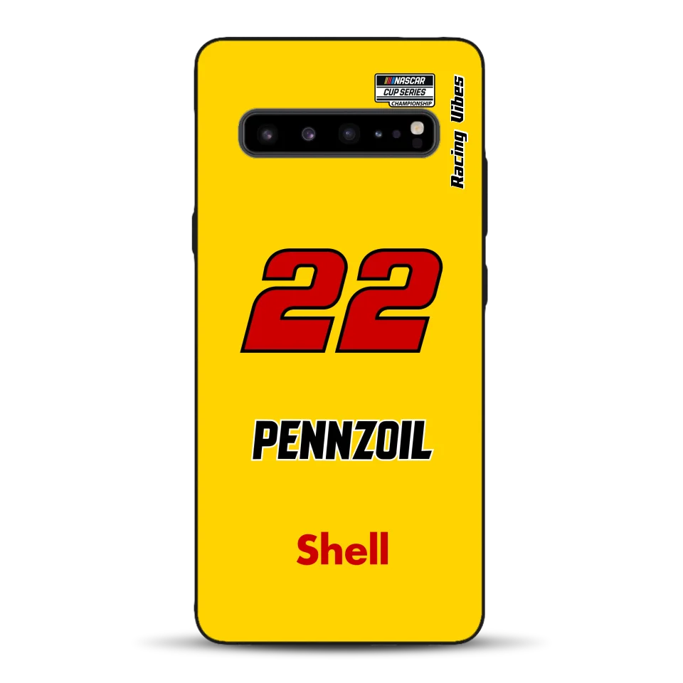 Nascar Joey Logano Champion 2024 Livery - Custodia per cellulare personalizzata per Samsung