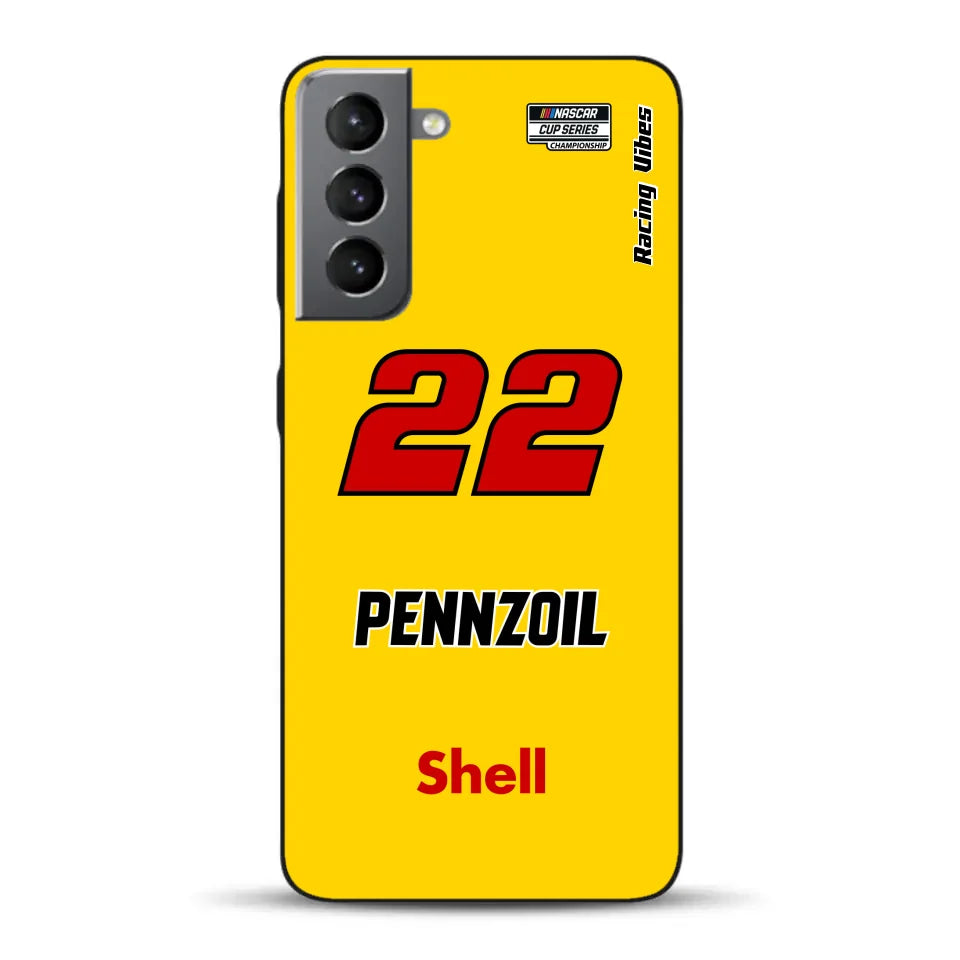 Nascar Joey Logano Champion 2024 Livery - Custodia per cellulare personalizzata per Samsung