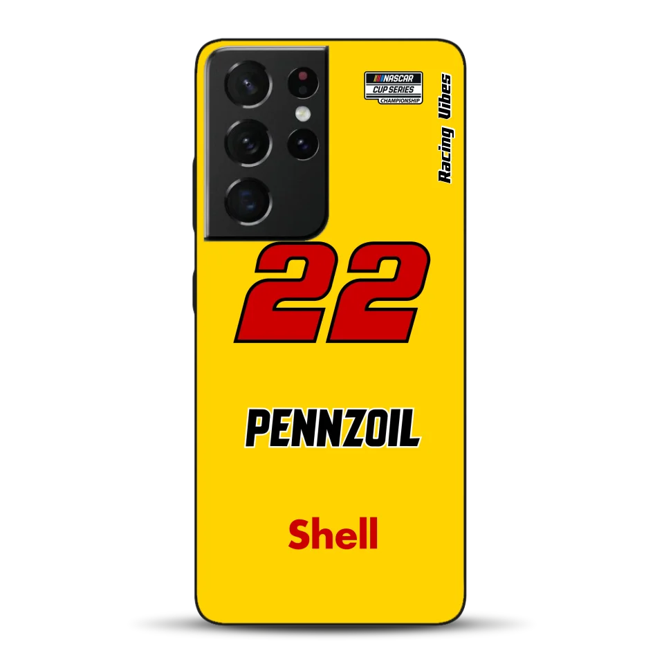 Nascar Joey Logano Champion 2024 Livery - Custodia per cellulare personalizzata per Samsung