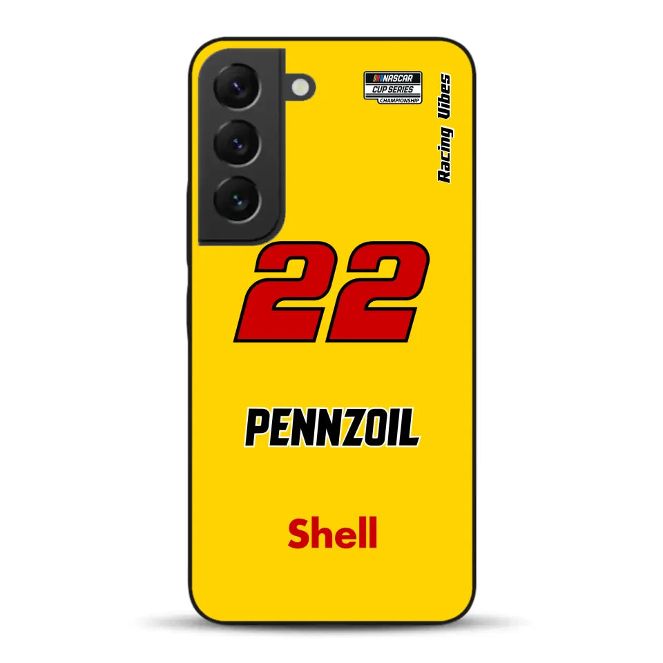 Nascar Joey Logano Champion 2024 Livery - Custodia per cellulare personalizzata per Samsung