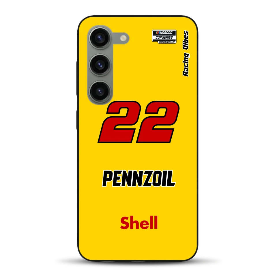 Nascar Joey Logano Champion 2024 Livery - Custodia per cellulare personalizzata per Samsung