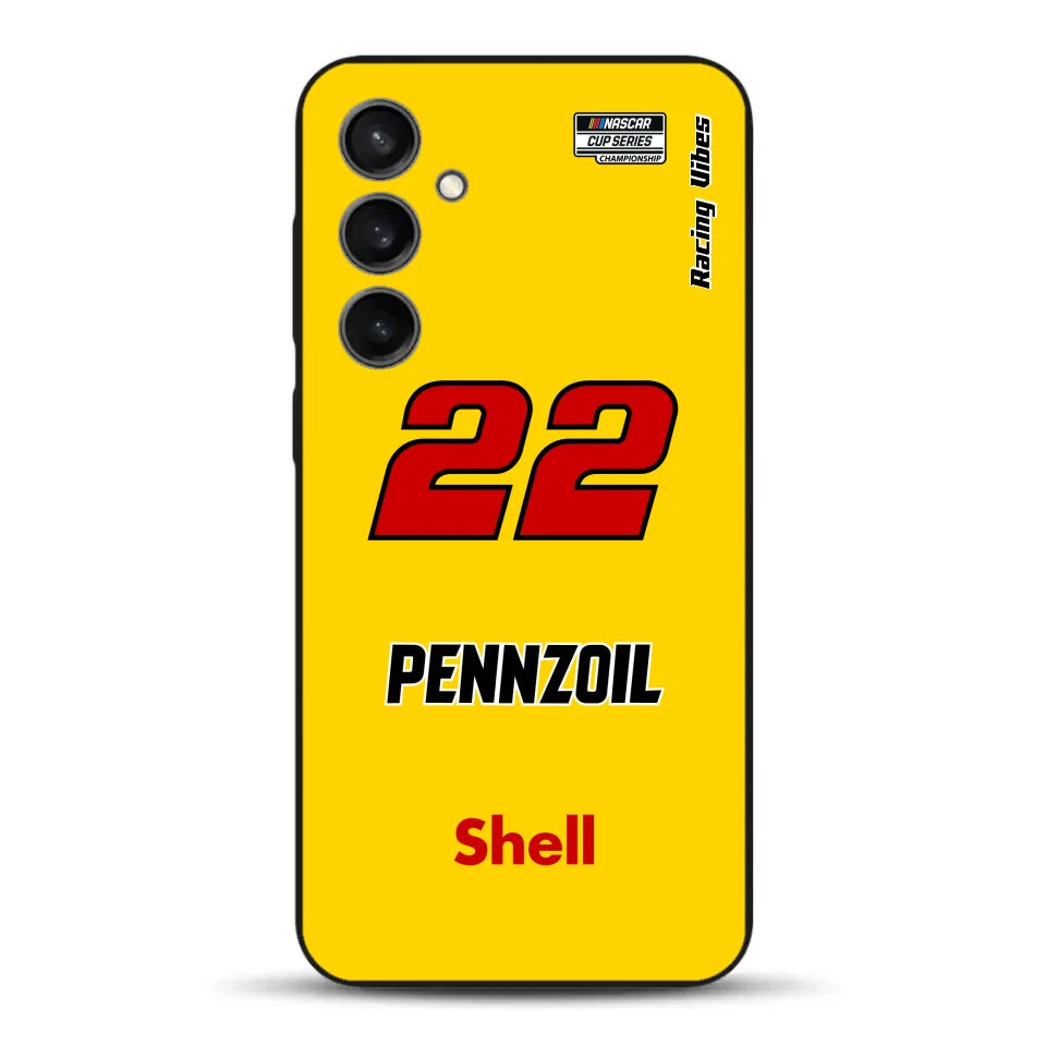Nascar Joey Logano Champion 2024 Livery - Custodia per cellulare personalizzata per Samsung