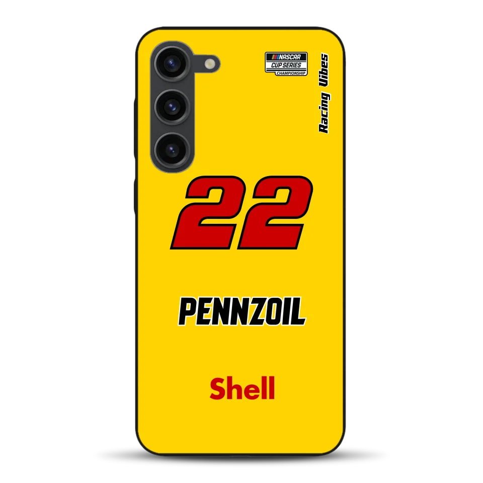 Nascar Joey Logano Champion 2024 Livery - Custodia per cellulare personalizzata per Samsung