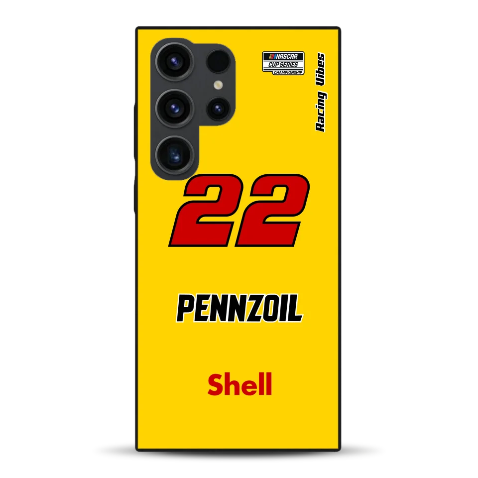 Nascar Joey Logano Champion 2024 Livery - Custodia per cellulare personalizzata per Samsung