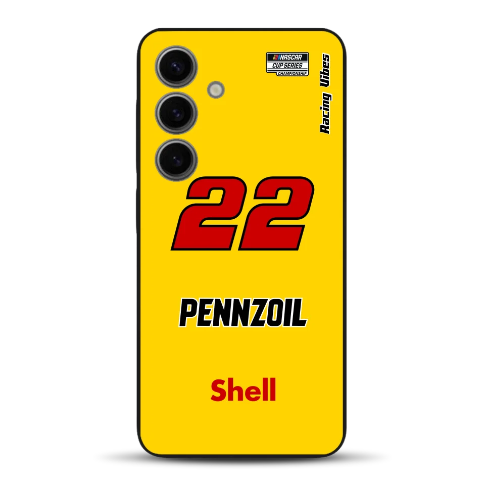 Nascar Joey Logano Champion 2024 Livery - Custodia per cellulare personalizzata per Samsung