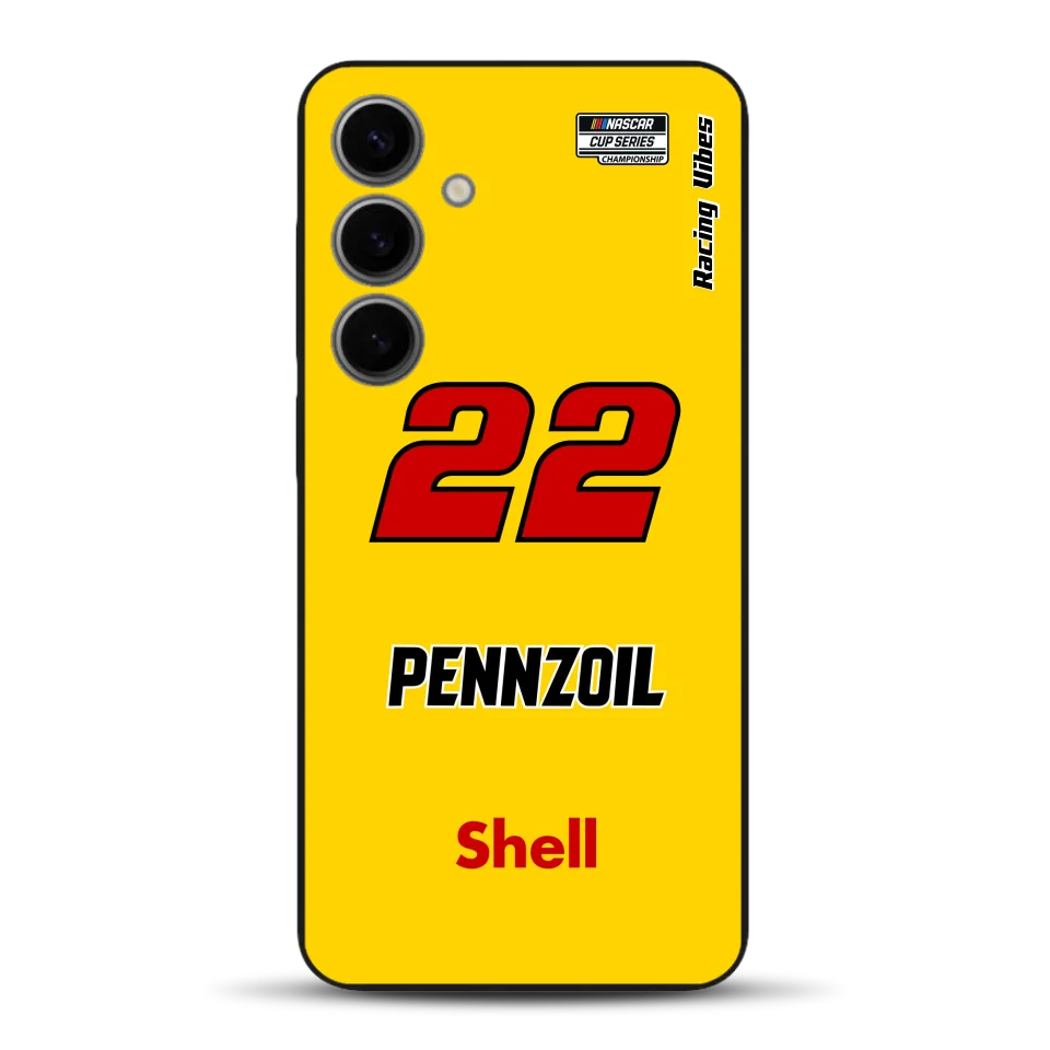 Nascar Joey Logano Champion 2024 Livery - Custodia per cellulare personalizzata per Samsung