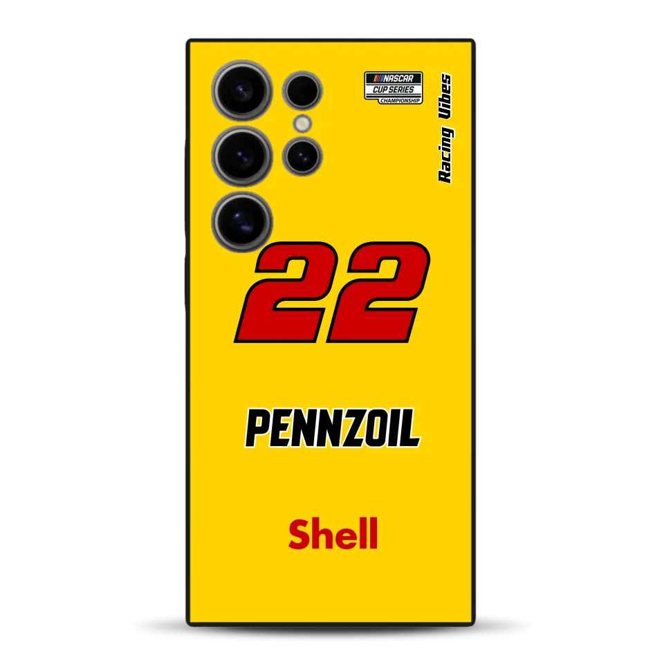 Nascar Joey Logano Champion 2024 Livery - Custodia per cellulare personalizzata per Samsung