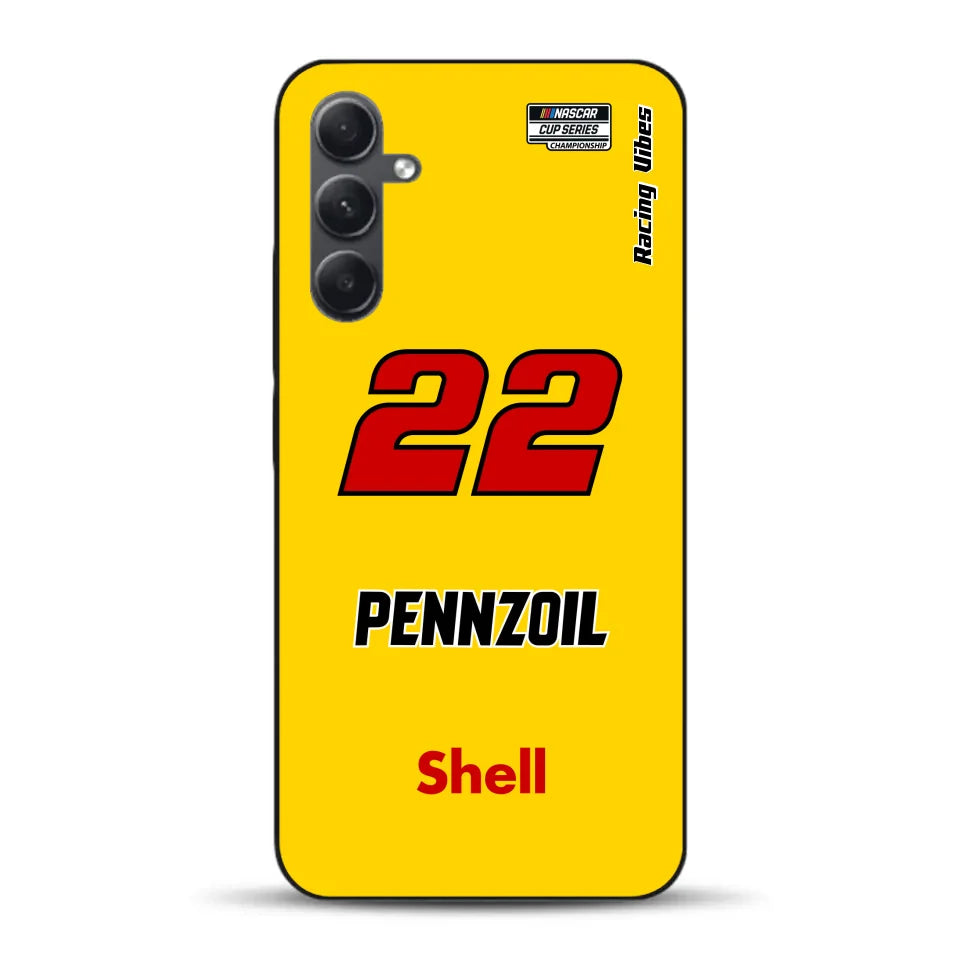 Nascar Joey Logano Champion 2024 Livery - Custodia per cellulare personalizzata per Samsung