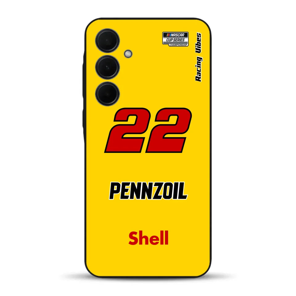 Nascar Joey Logano Champion 2024 Livery - Custodia per cellulare personalizzata per Samsung