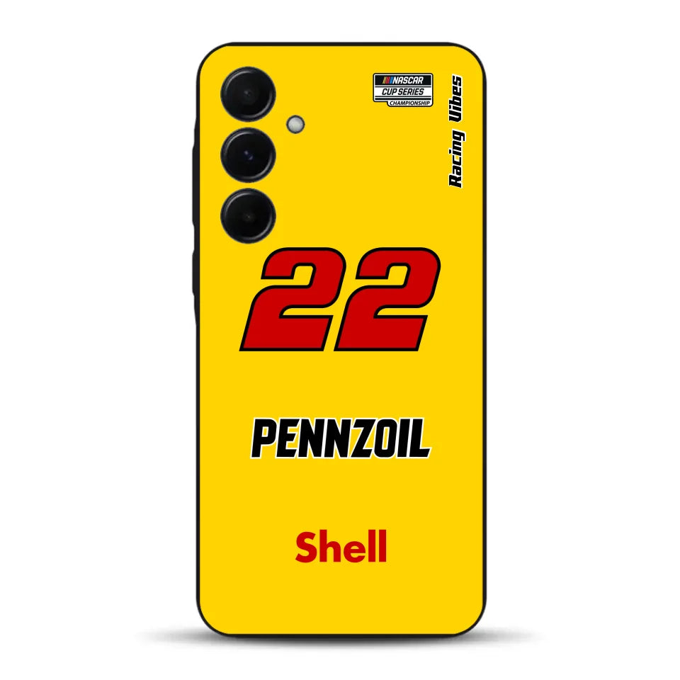 Nascar Joey Logano Champion 2024 Livery - Custodia per cellulare personalizzata per Samsung