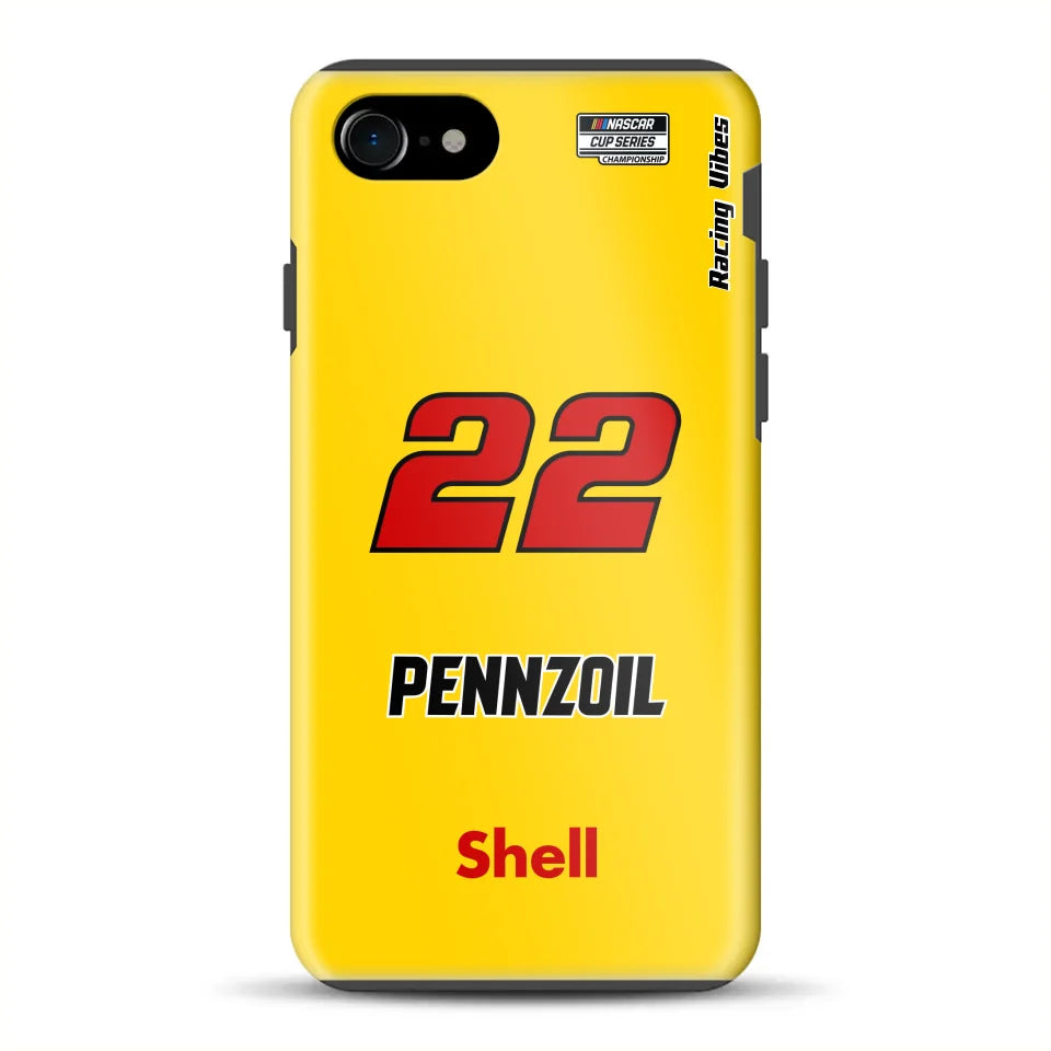 Nascar Joey Logano Champion 2024 Livery – Personnalisé Premium Case pour iPhone