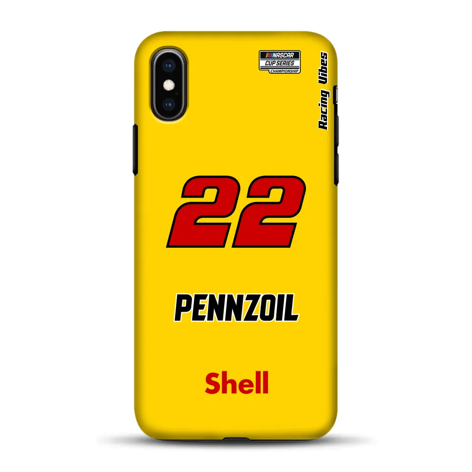 Nascar Joey Logano Champion 2024 Livery - Individuelle Premium Hülle für iPhone