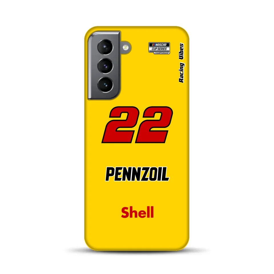 Nascar Joey Logano Champion 2024 Livery - Individuelle Premium Hülle für Samsung