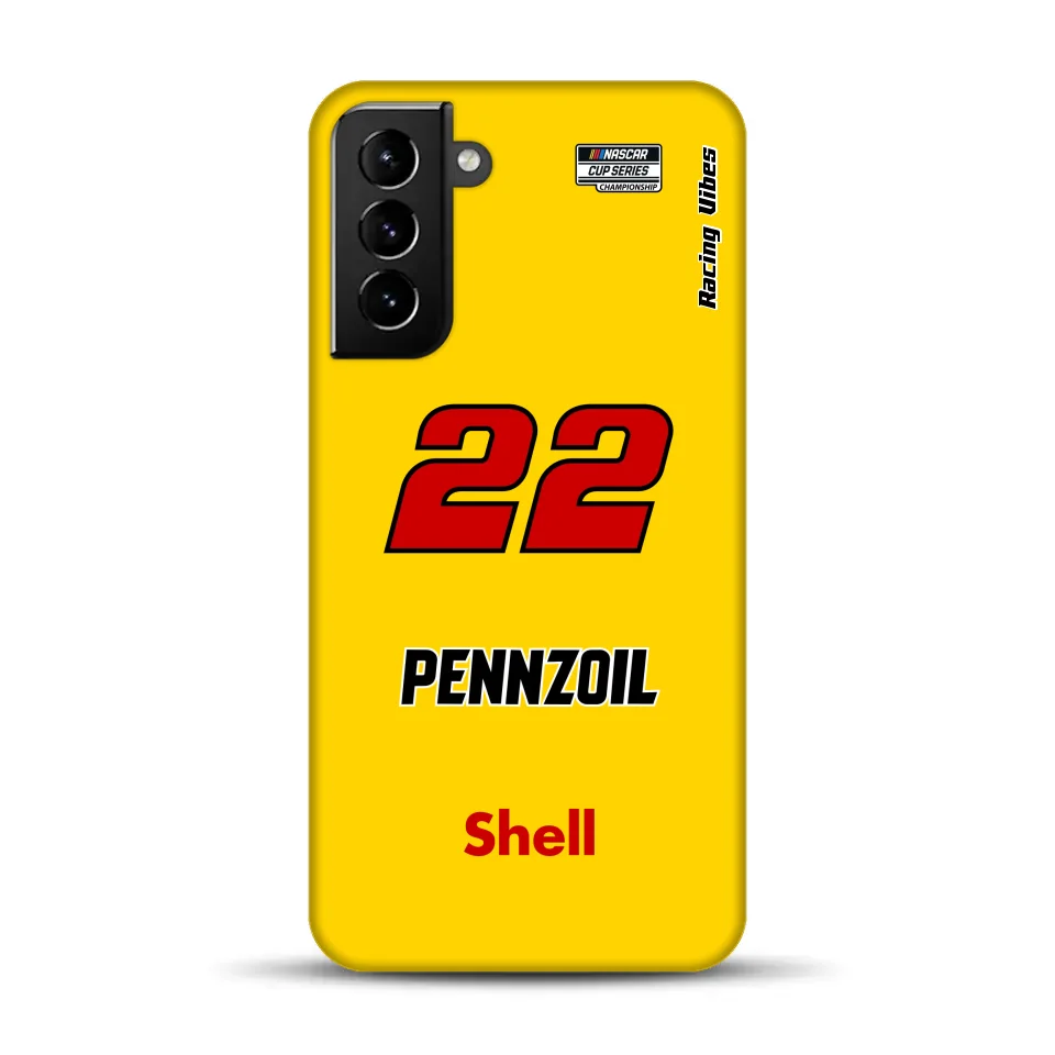 Nascar Joey Logano Champion 2024 Livery - Individuelle Premium Hülle für Samsung