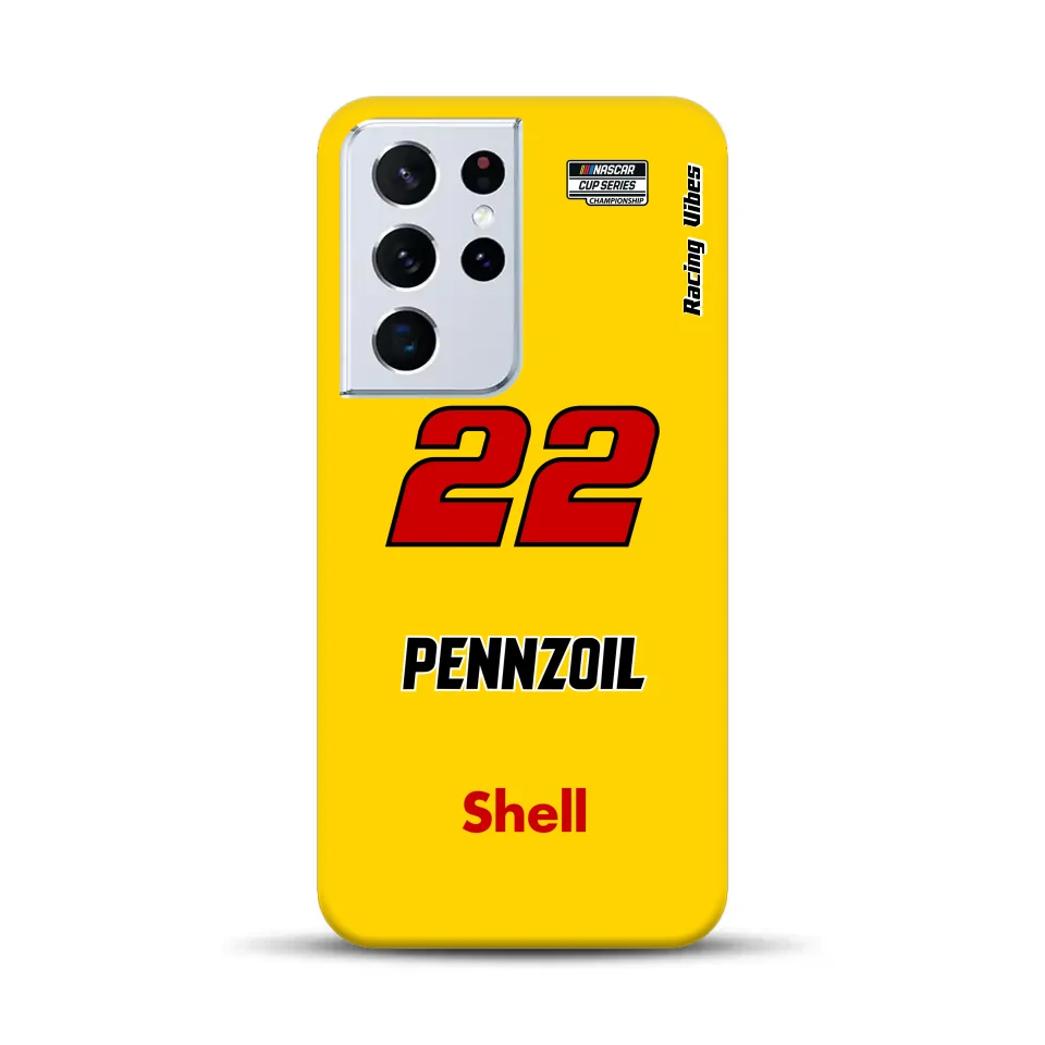 Nascar Joey Logano Champion 2024 Livery - Individuelle Premium Hülle für Samsung
