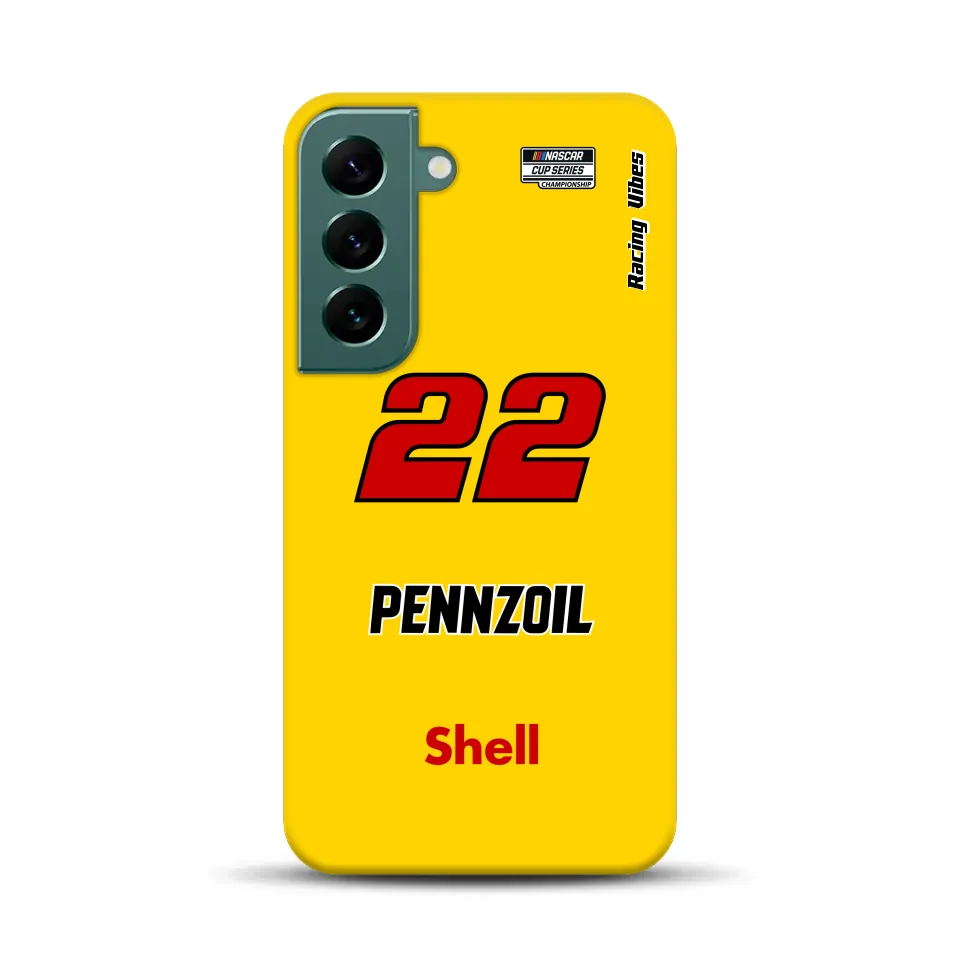 Nascar Joey Logano Champion 2024 Livery - Individuelle Premium Hülle für Samsung
