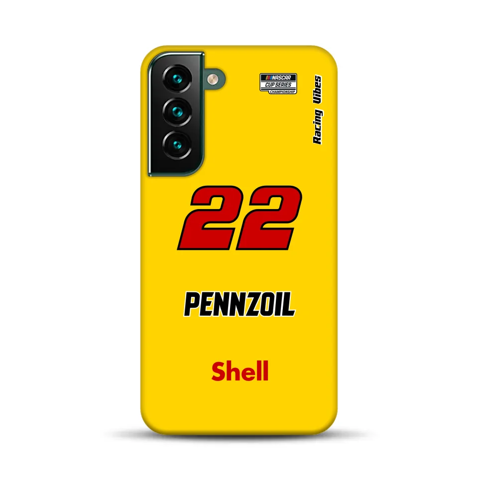Nascar Joey Logano Champion 2024 Livery - Individuelle Premium Hülle für Samsung