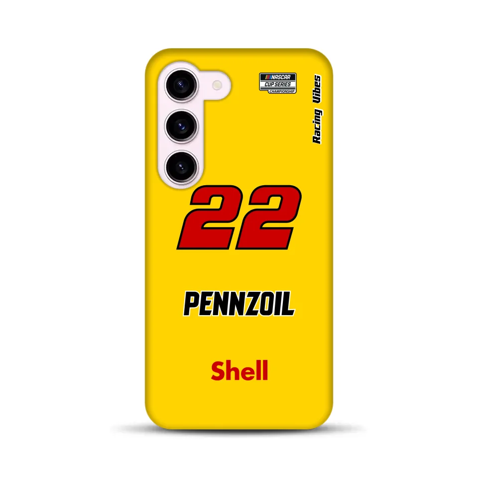 Nascar Joey Logano Champion 2024 Livery - Individuelle Premium Hülle für Samsung