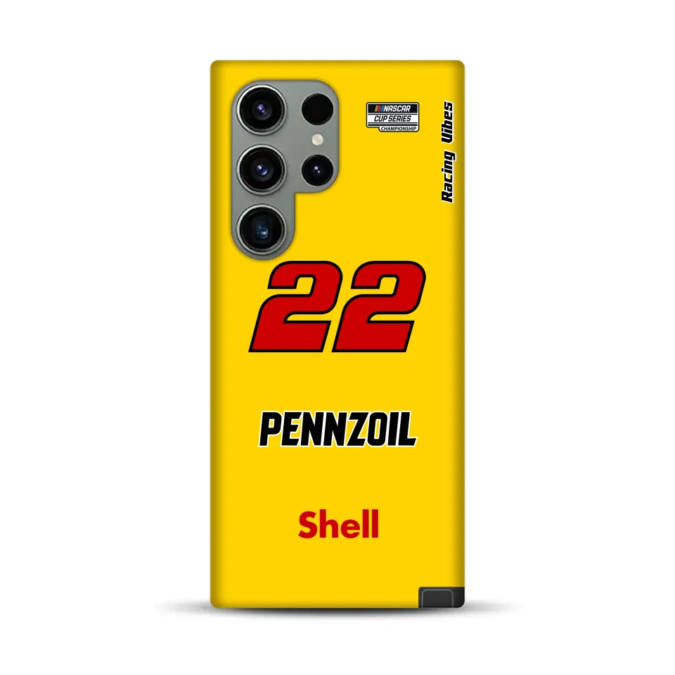 Nascar Joey Logano Champion 2024 Livery - Individuelle Premium Hülle für Samsung