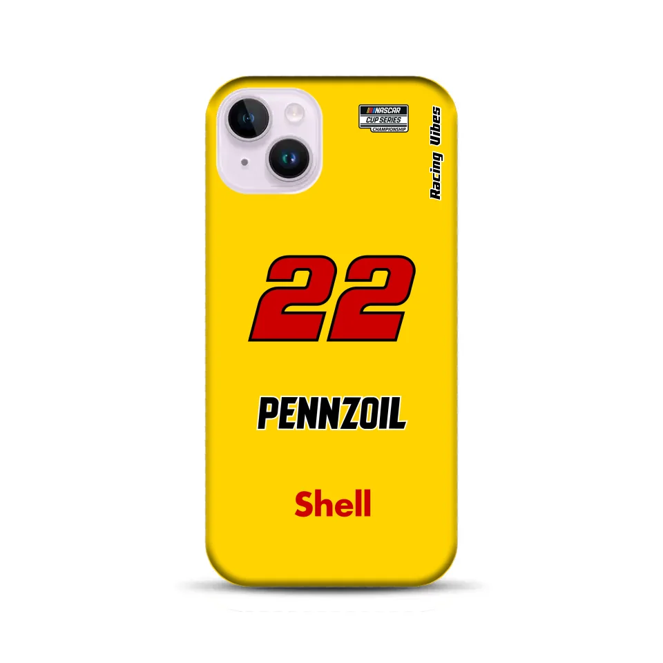 Nascar Joey Logano Champion 2024 Livery - Individuelle Premium Hülle für iPhone