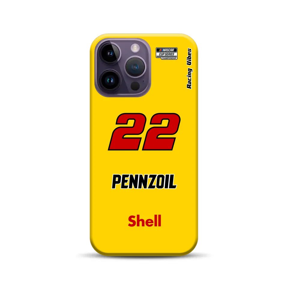 Nascar Joey Logano Champion 2024 Livery - Individuelle Premium Hülle für iPhone