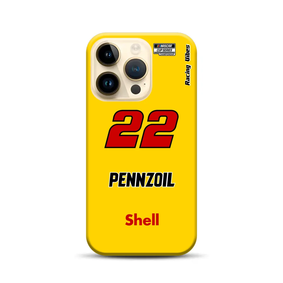 Nascar Joey Logano Champion 2024 Livery – Custodia premium personalizzata per iPhone