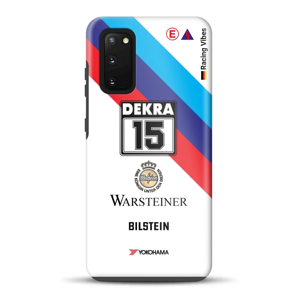 M3 E30 #15 DTM Champion 1989 Livery – Custodia premium personalizzata per Samsung