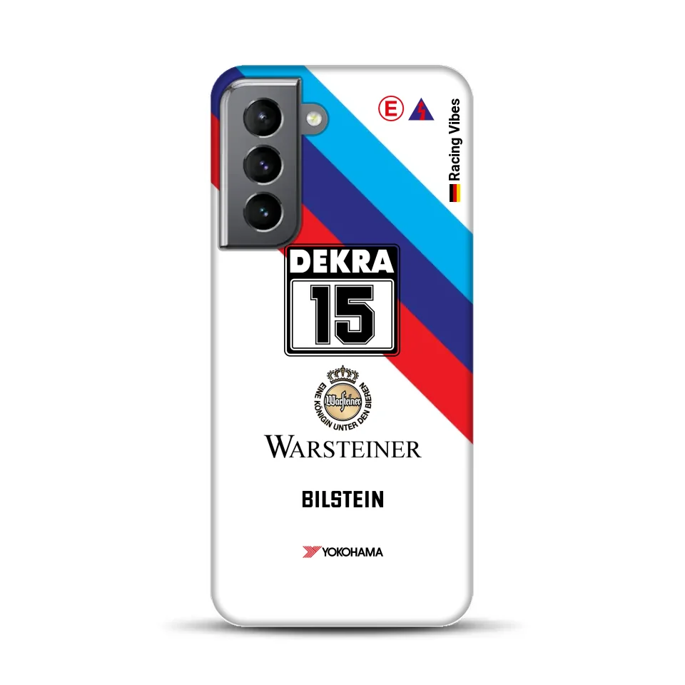 M3 E30 #15 DTM Champion 1989 Livery – Custodia premium personalizzata per Samsung