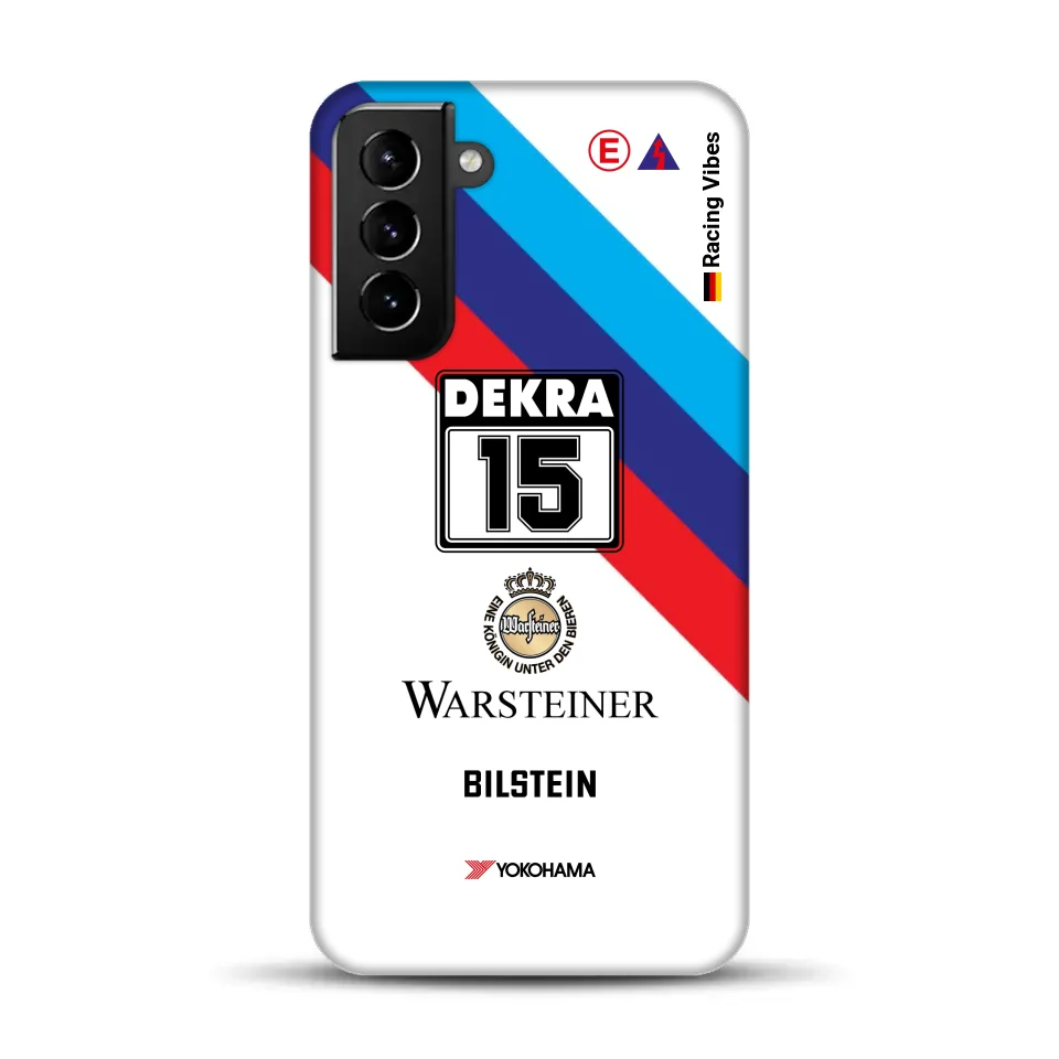 M3 E30 #15 DTM Champion 1989 Livery – Custodia premium personalizzata per Samsung