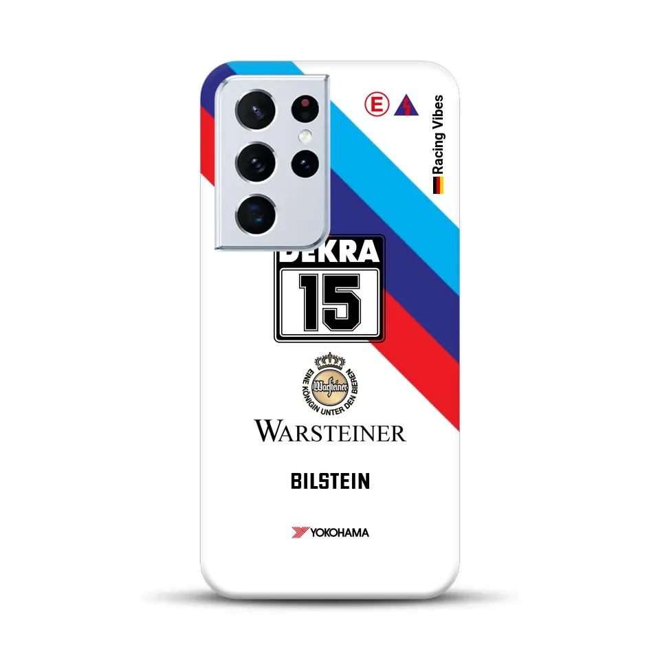 M3 E30 #15 DTM Champion 1989 Livery – Custodia premium personalizzata per Samsung