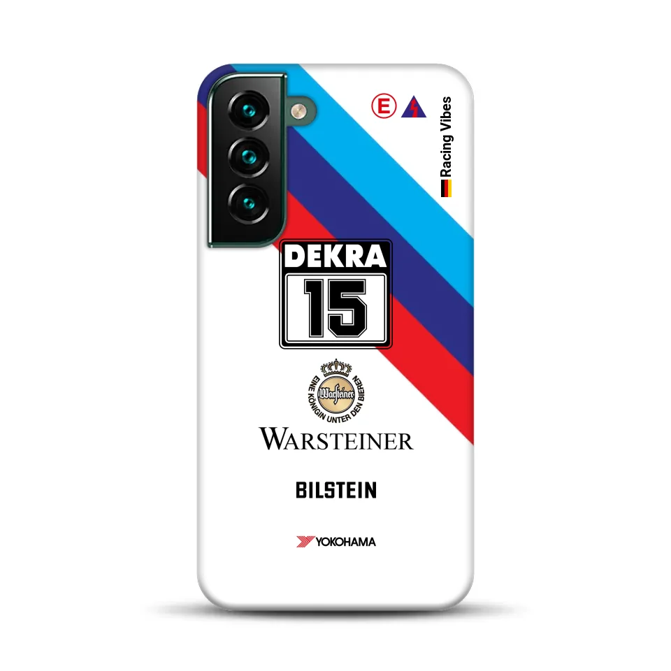 M3 E30 #15 DTM Champion 1989 Livery – Custodia premium personalizzata per Samsung