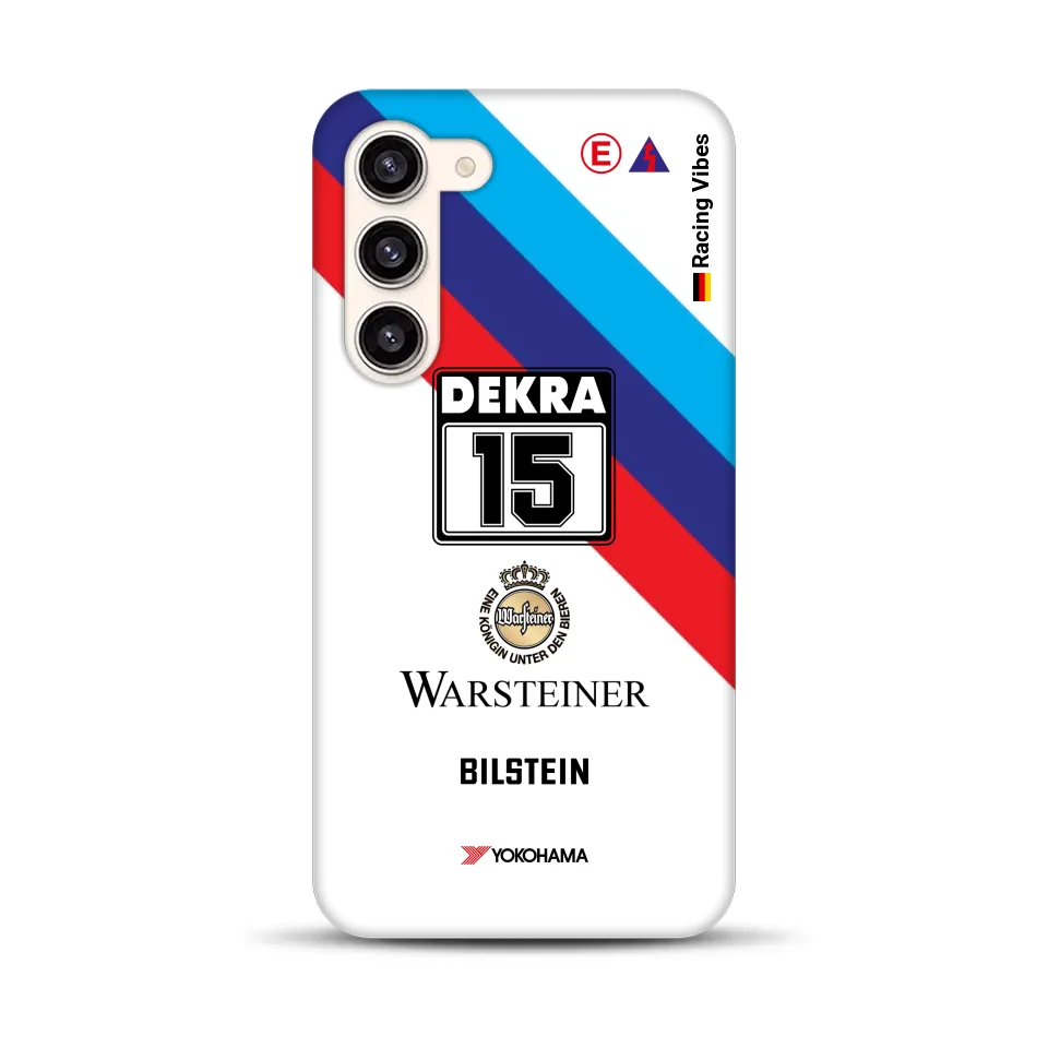 M3 E30 #15 DTM Champion 1989 Livery – Custodia premium personalizzata per Samsung