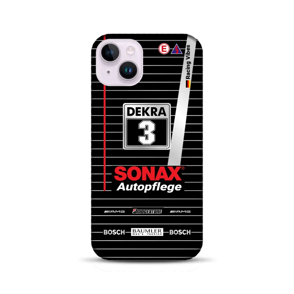 190E Evo II #3 DTM Champion 1992 Livery – Custodia premium personalizzata per iPhone