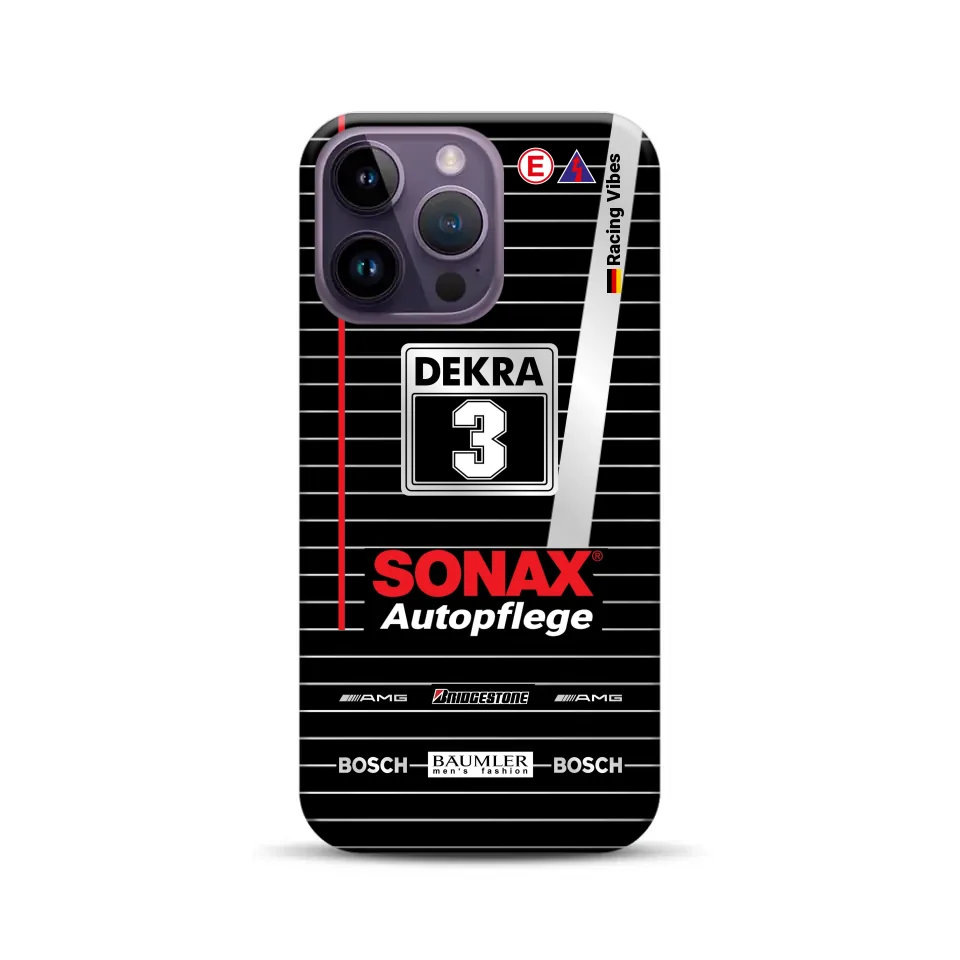 190E Evo II #3 DTM Champion 1992 Livery – Custodia premium personalizzata per iPhone