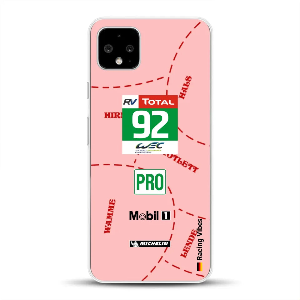 Pink Pig Porsche RSR Livery - Personnalisé coque pour Google