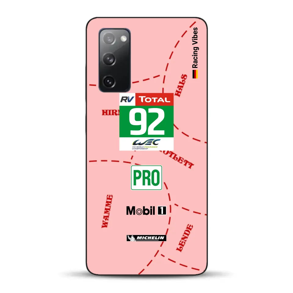 Pink Pig Porsche RSR Livery - Individuelle Handyhülle für Samsung