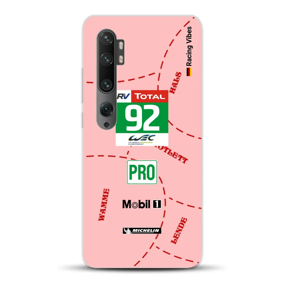 Pink Pig Porsche RSR Livery - Custodia per cellulare personalizzata per Xiaomi