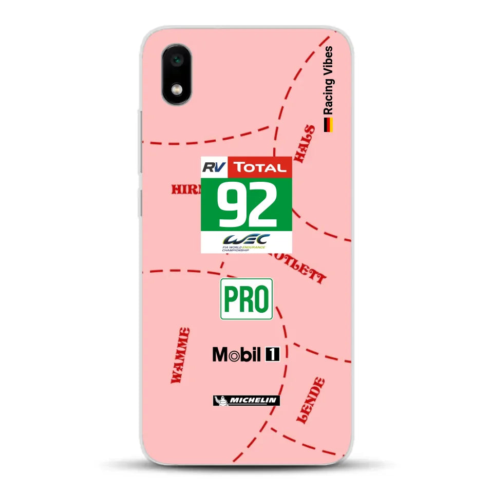 Pink Pig Porsche RSR Livery - Custodia per cellulare personalizzata per Xiaomi