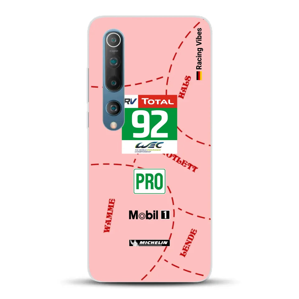 Pink Pig Porsche RSR Livery - Custodia per cellulare personalizzata per Xiaomi